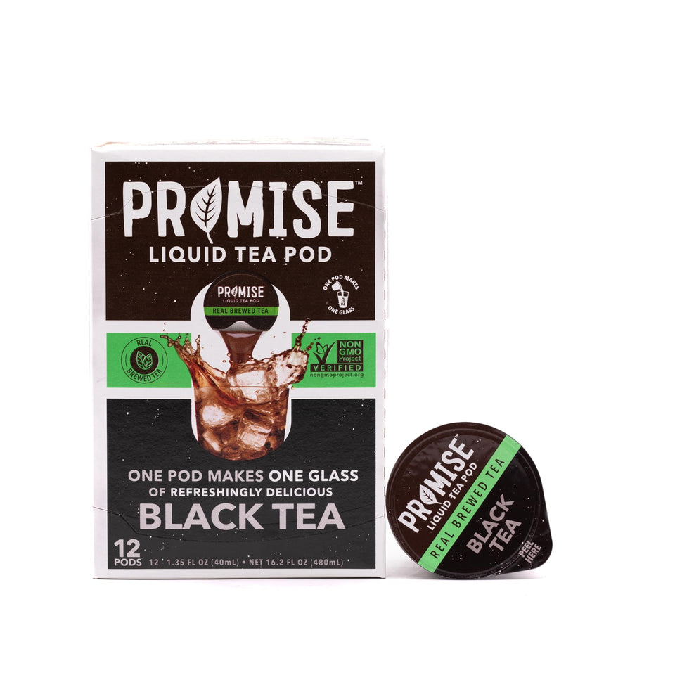 Java House Promise Tea bottle pour showing convenient cold brew on the go