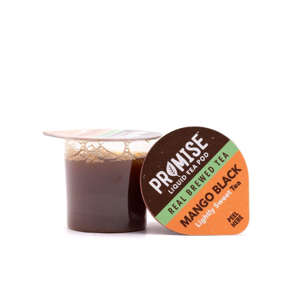 Cold-brewed Promise Tea process showcased in a sleek cup