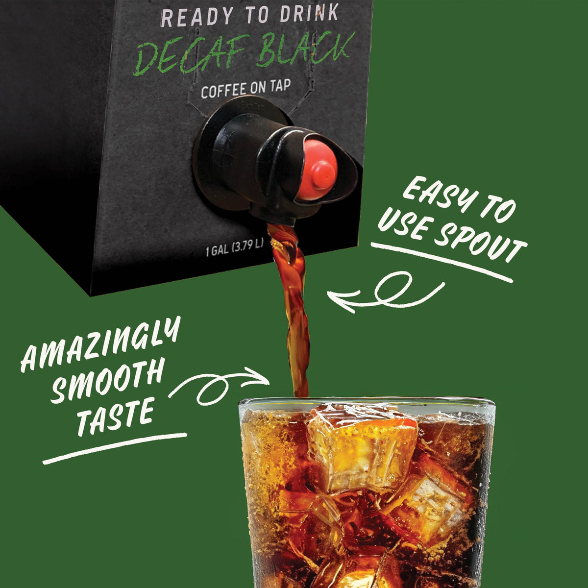 Java House slow-steeped 12-hour infusion delivers bold, smooth flavor.