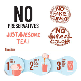 Ted's Tea 12-pack pods shown for easy weekly tea supply