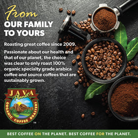 Java Planet High-altitude organic farming supports premium quality