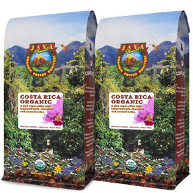 Java Planet low acid coffee bag, 2x1lb, ideal for smooth daily brew.
