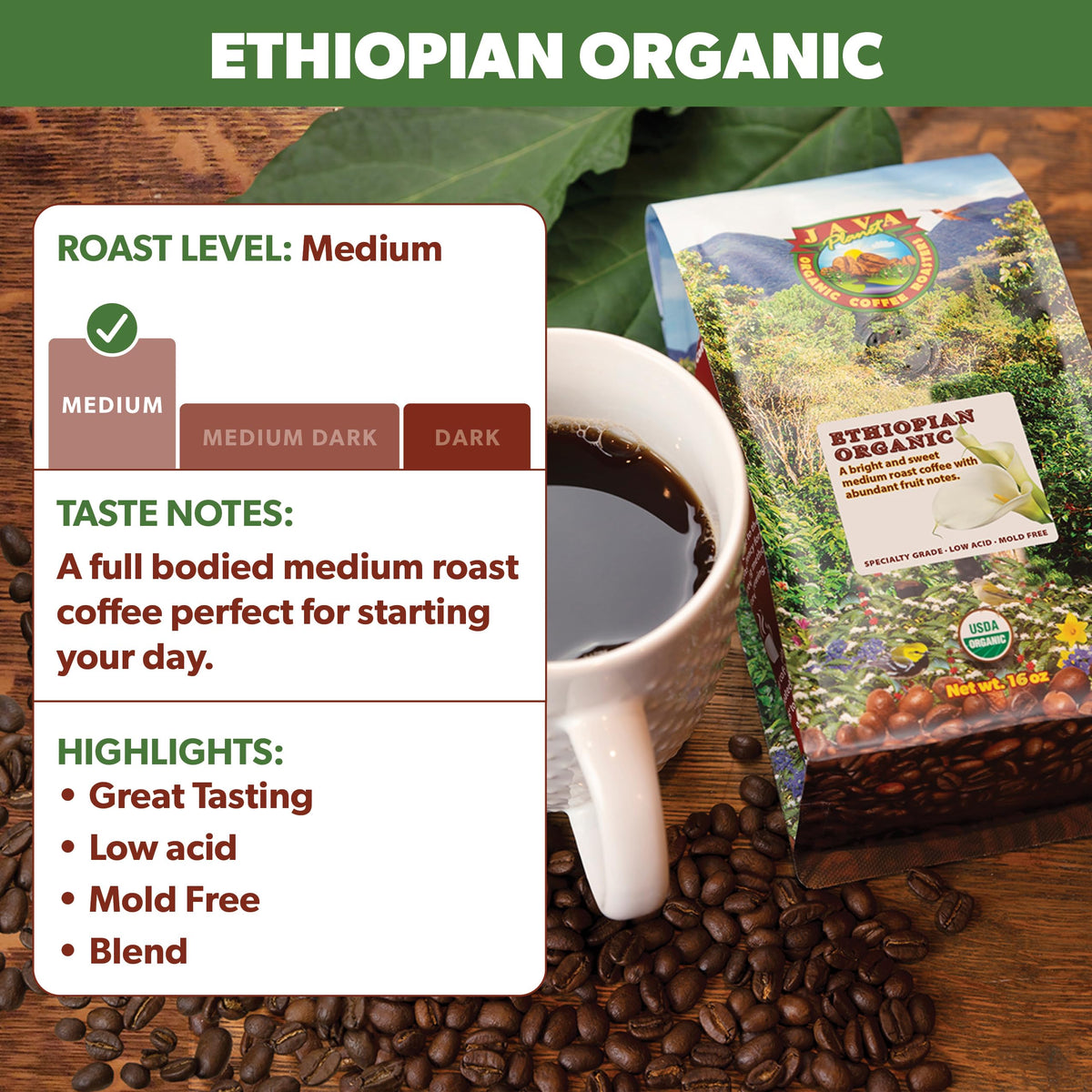 Java Planet organic fair trade certificates signal ethical sourcing