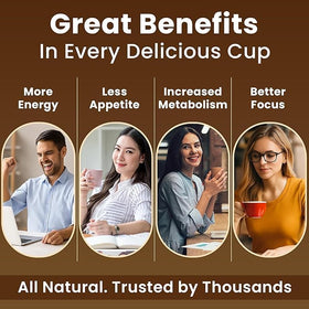 Javita Burn + Control Yerba Mate and Garcinia label close-up highlighting ingredients.