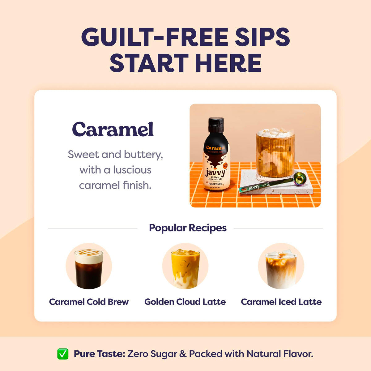 Javvy coffee concentrate hot coffee serve showcasing seamless mix and aroma