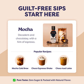 Iced coffee serve using Javvy concentrate for a balanced cold brew experience