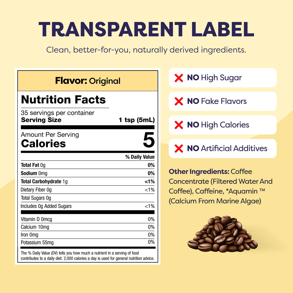 Javvy Coffee Concentrate Mocha bottle highlighting chocolate notes for creamy beverages