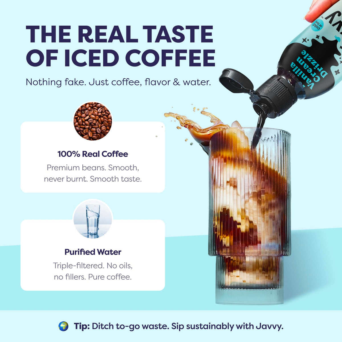 Javvy concentrate packaging bundle image emphasizes value and 35 servings.