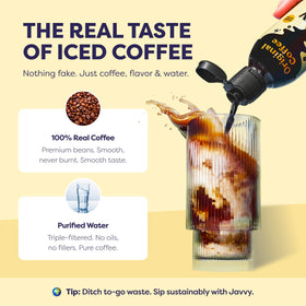 Sealed packaging emphasizing long shelf life and value per bottle