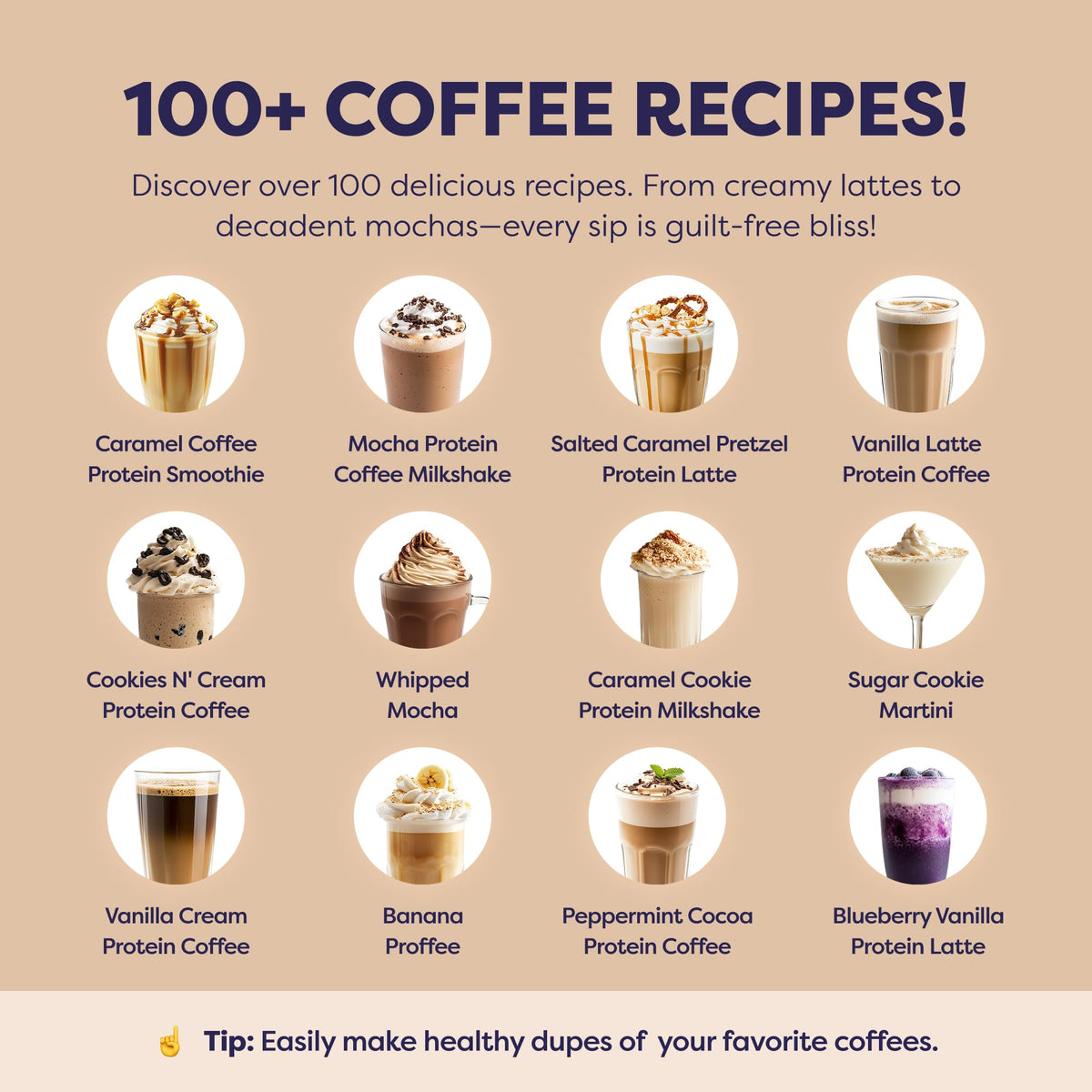 Javvy Mocha Protein Iced Coffee mixer scene reflects quick morning routine.