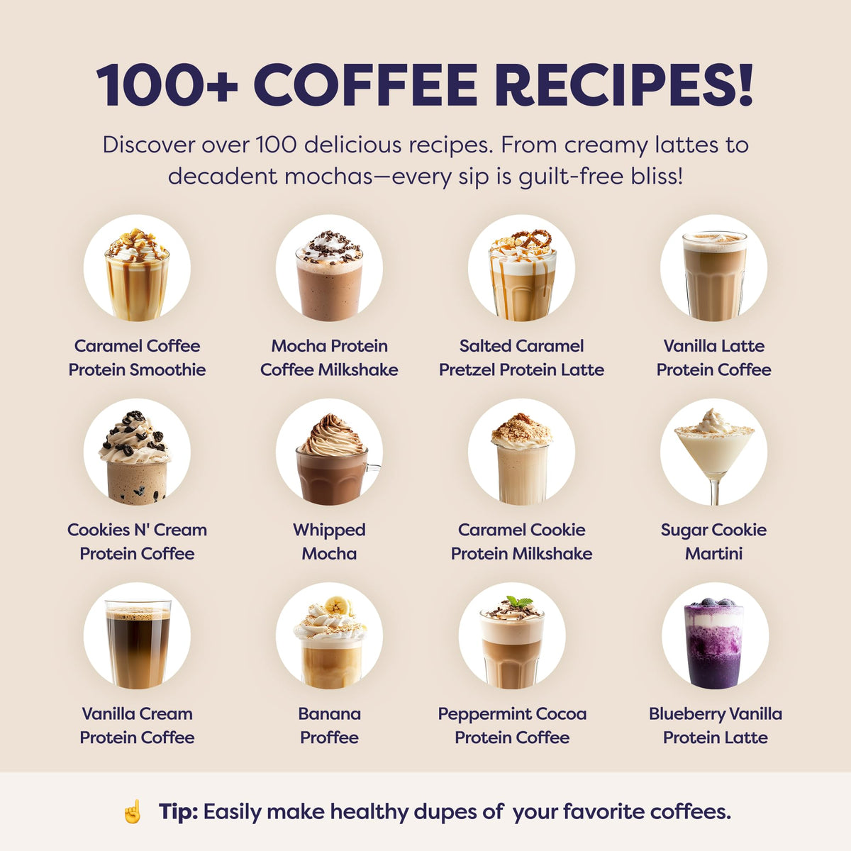 Javvy natural flavors emblem highlights delicious, no artificial ingredients.