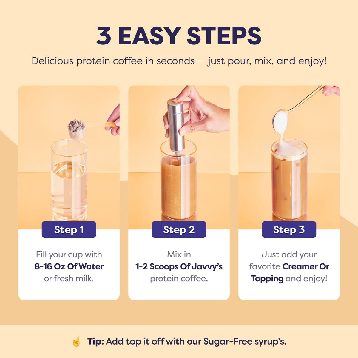 Javvy naturally flavored iced coffee: tasty guilt free indulgence