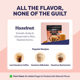 Javvy Ready-to-Drink Coffee Mix cup delivers cafe-quality taste at home.