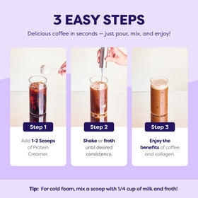 Product in a kitchen setup suggesting hot or iced coffee use.