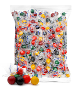 Assorted fruit flavors close-up showing colorful Jaw Breakers
