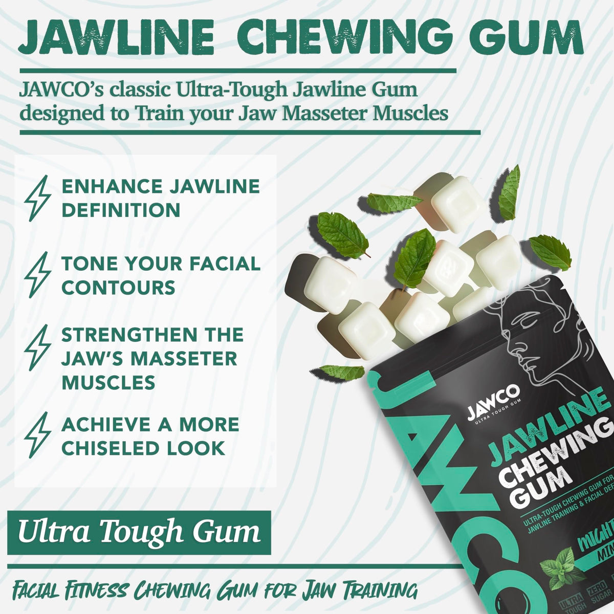 JAWCO 35-workout concept visual with piece counts.