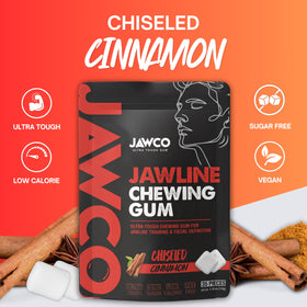 JAWCO chiseled cinnamon pack side view highlights portable design for on-the-go use.