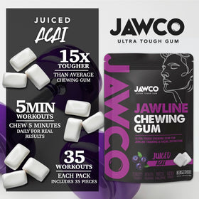 JAWCO natural mastication design for authentic jaw exercise