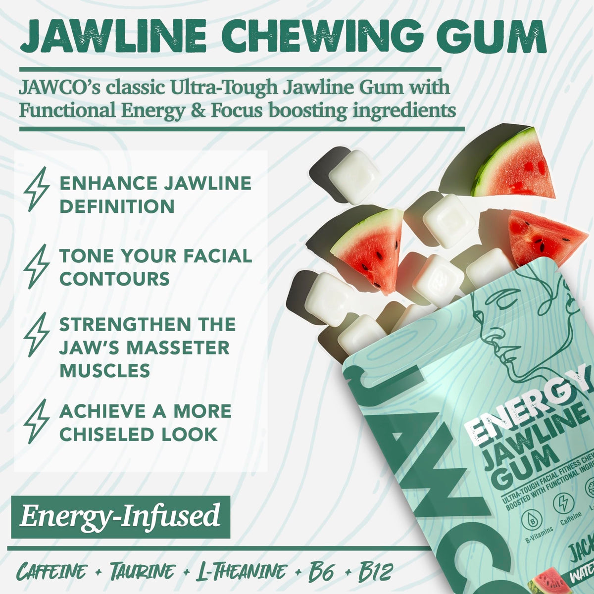 JAWCO natural-mastication-design promotes proper jaw muscle engagement.
