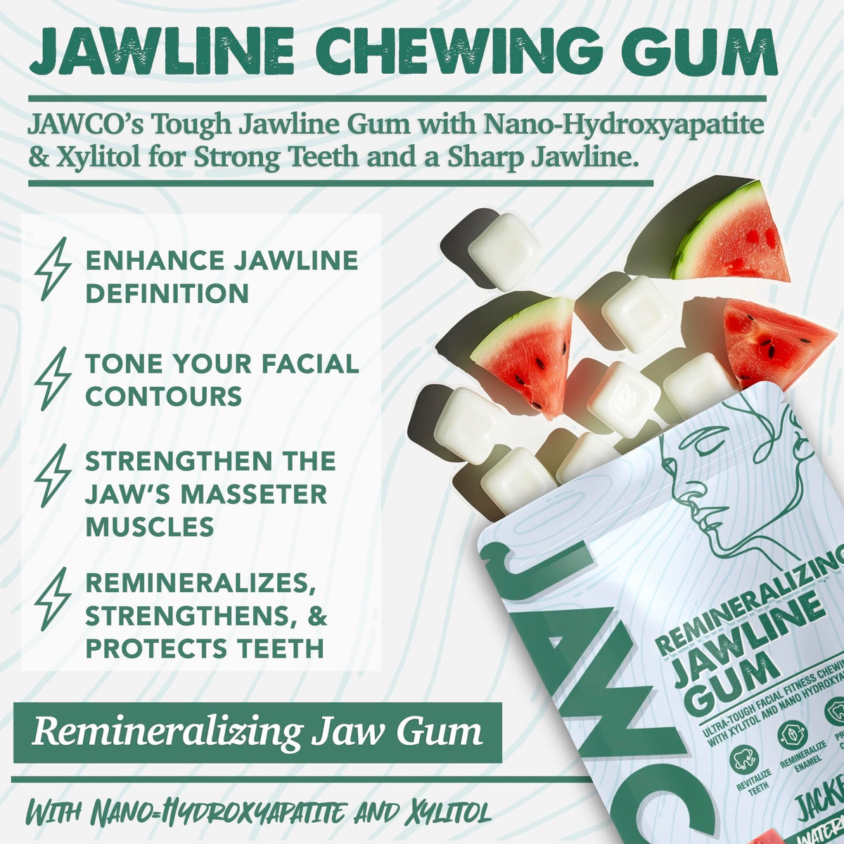 JAWCO travel-friendly pack keeps breath fresh on the go.