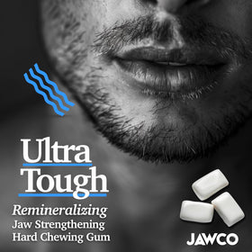 JAWCO sugar-free formula with xylitol for fresh breath.