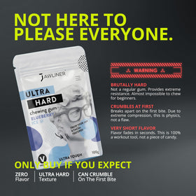 Jawliner Extreme pack-front view highlighting the 12-week coaching option