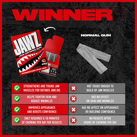 Jawz Gum USA-made product designed for consistent facial exercise results.