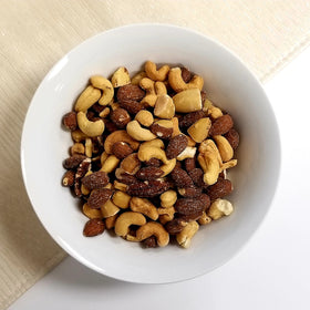 Jaybee's Mixed Nuts Deluxe supports keto and vegan diets with protein and fiber