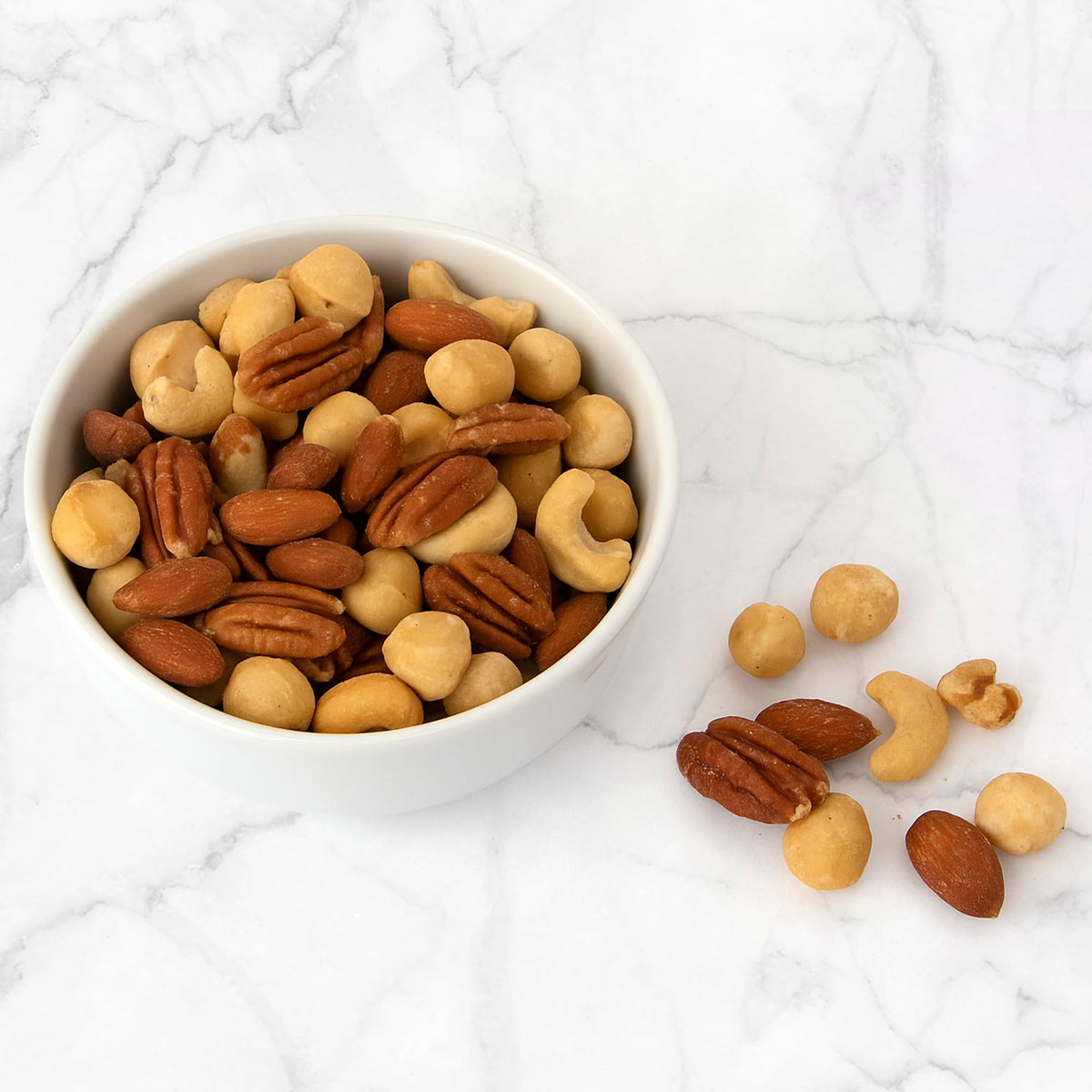 Jaybee's Raw Deluxe Brazil nuts—hearty crunch for trail mixes.