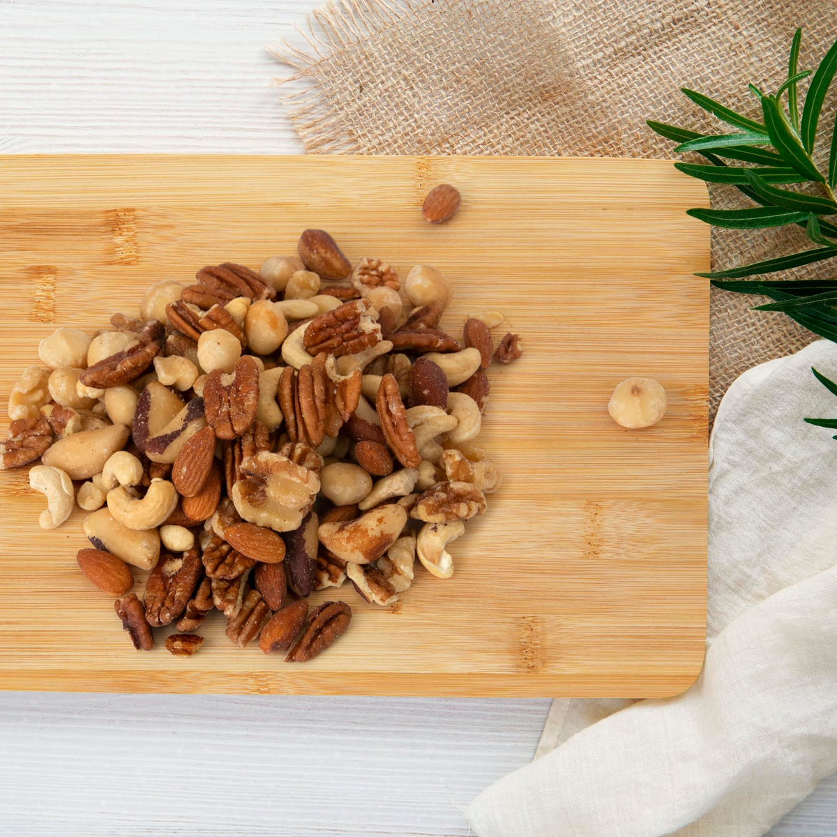 Jaybee's Raw Deluxe walnuts—crunchy addition to salads or bowls.