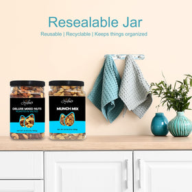 Gift-ready Jaybee's Cashews packaging, ideal for celebrations and gifting.
