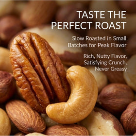 Nuts added to yogurt, granola, or salads for crunch.