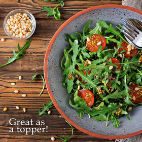Jaybee's woodland-treasure-pine-nuts elevates meals with flavor.