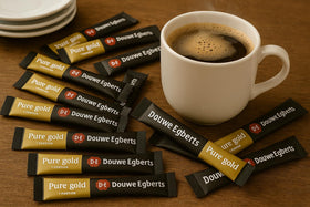 Captivating aroma of Pure Gold enhances any coffee break.