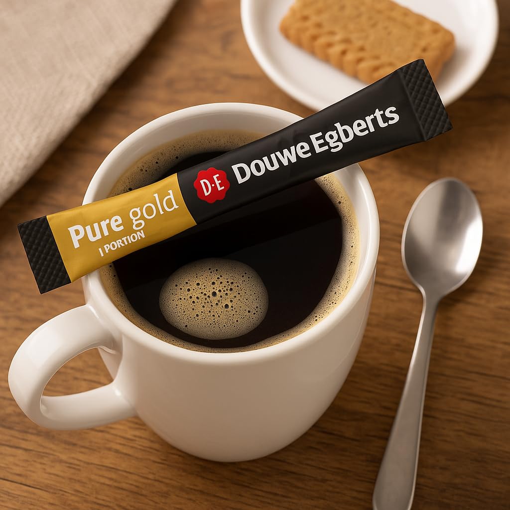 Morning routine cup ready in seconds with Pure Gold.