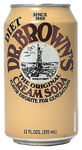 Dr. Browns Diet Black Cherry 12-pack ideal for family gatherings or busy days.