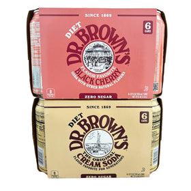 Brand logo on packaging emphasizing convenient 12-pack design.