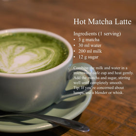 JEAU CHAU Uji Matcha with ice cream and snacks for green tea treats