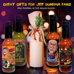 Chili bowl finished with Jeff Dunham Achmed's Keeler Hot Sauce.
