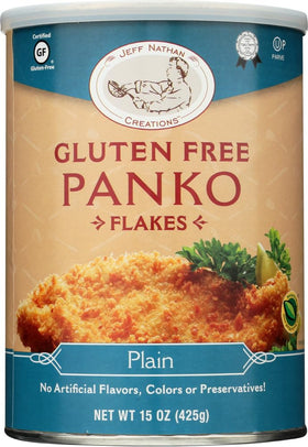 Jeff Nathan Creations Panko Plain crumbs deliver a crispy gluten-free coating.