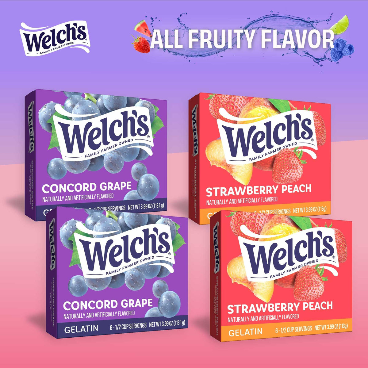 JEL SERT colorful gelatin cups for easy, festive servings.
