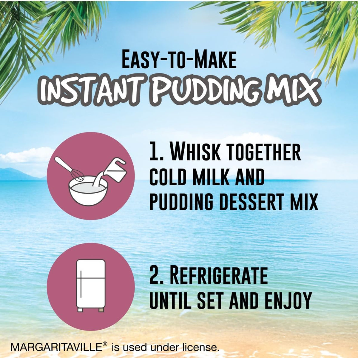 12-pack box keeps tropical dessert ideas on hand for gatherings.