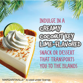 JEL SERT Margaritaville coconut key lime pudding used as a pie filling base.