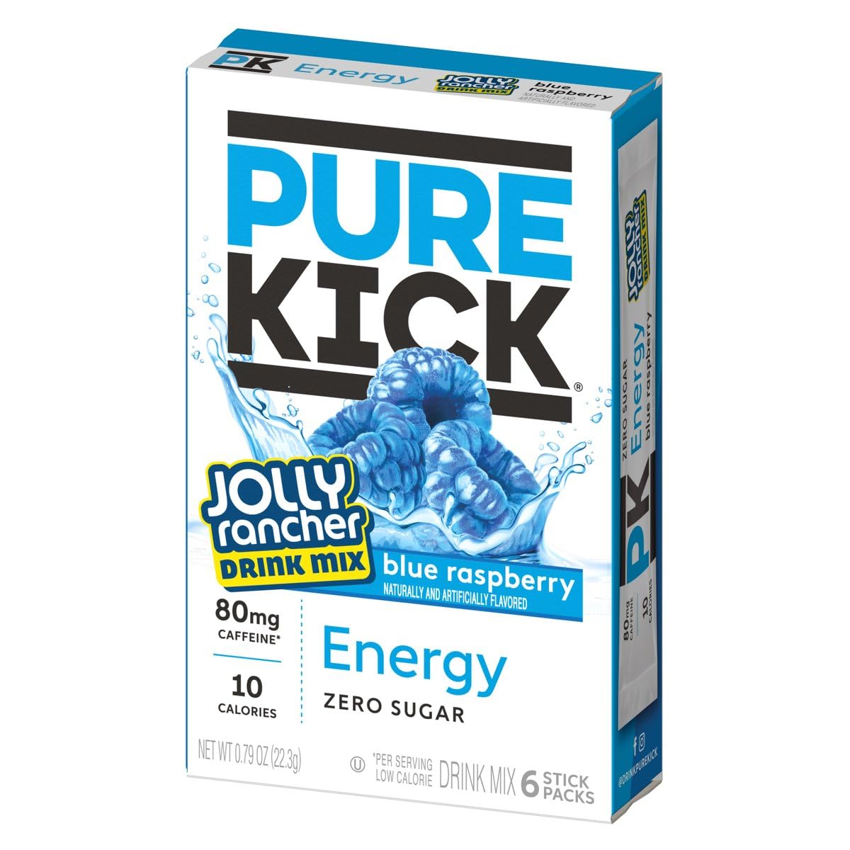 JEL SERT Pure Kick single-serve packet for quick mix