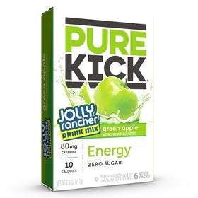 JEL SERT Pure Kick green apple box shows 36 servings for shared moments.