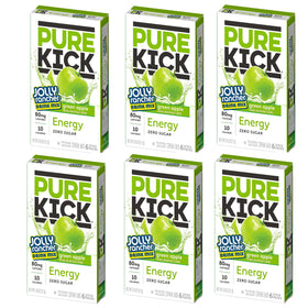 JEL SERT Pure Kick green apple stick provides quick on-the-go energy.