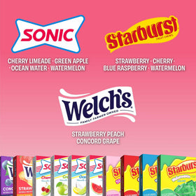 JEL SERT Sonic flavor gelatin box for fun, vibrant desserts.
