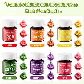 Jelife orange powder jar adds warm tones to desserts and drinks.
