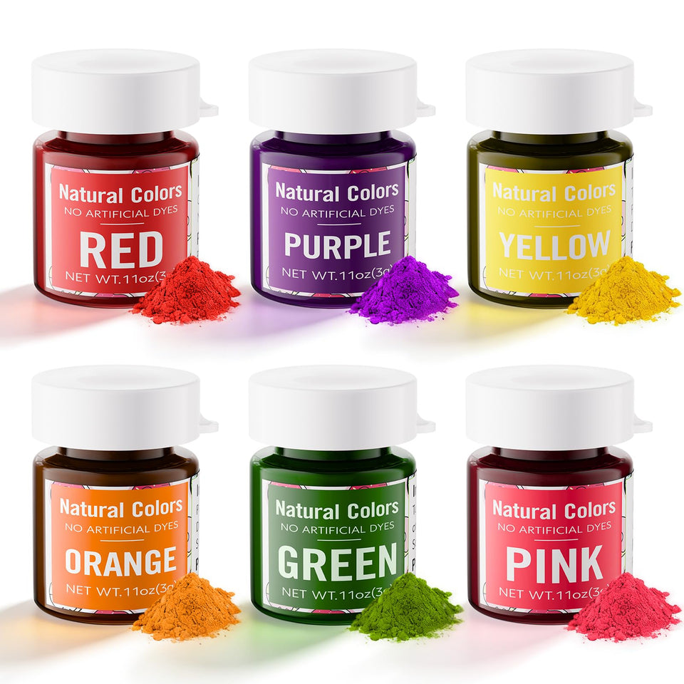 Jelife natural coloring yellow powder jar for vibrant cake batters and frostings.