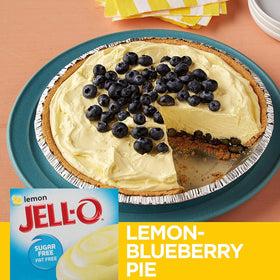 Set Jell-O Lemon Pudding in glass for a refreshing dessert